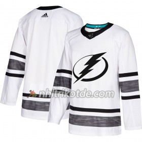 Tampa Bay Lightning Trikot Blank 2019 All-Star Adidas Weiß Authentic - Herren